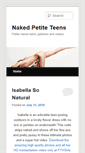 Mobile Screenshot of nakedpetiteteens.com